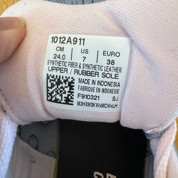 ASICS Pink and Gray Sneakers - Picture 4 of 4